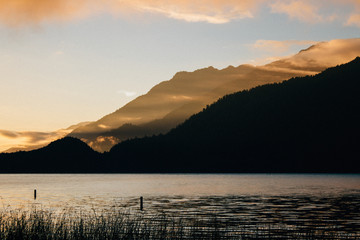 Mountain Lake Sunrise