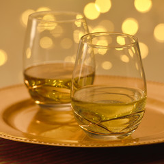 Golden cocktail