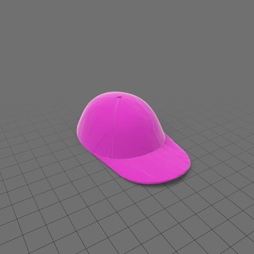 Pink baseball hat