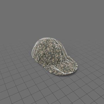 Camouflage baseball hat 3