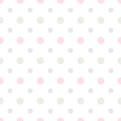 Abstract vector geometric dotted seamless pattern. Colored background. Wrapping paper. Print for interior design and fabric. Kids colorful background.