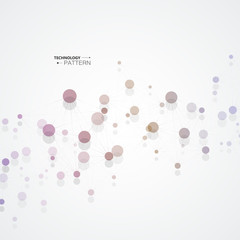 Molecular bonds connected in random order. Topical background for technology and the future