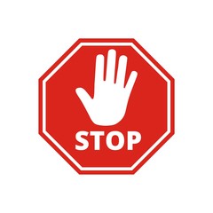 No entry sign, Stop icon