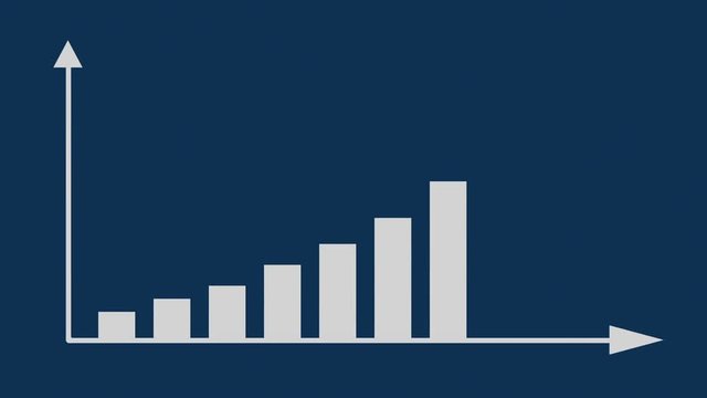Graph of stock market securities. Binary options. Forex. Bitcoin.