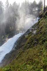 Fototapeta na wymiar Waterfalls Krimml