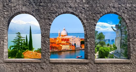 Fototapeten Collage from photos of Italy © Solarisys