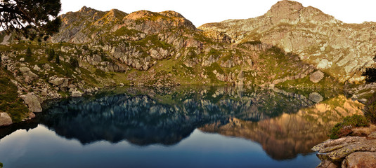 Perfect Reflection on Devil's Pond