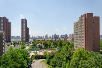 Housing estate, Block of flats, Shijiazhuang, China