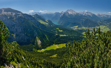 View from Eagle nest, Germany