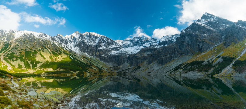 Fototapeta Czarny Staw Gąsienicowy