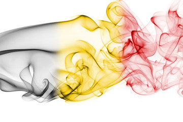 Belgium national smoke flag