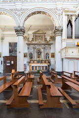 Ragusa (Sicily, Italy) - Interior of church Anime Sante del Purgatorio in the ancient centre of Ibla