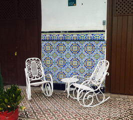 Rocking chairs Cuba