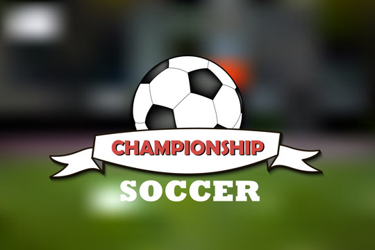 Logo soccer championship