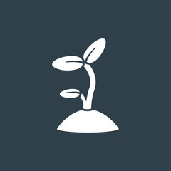 Sprout modern icon