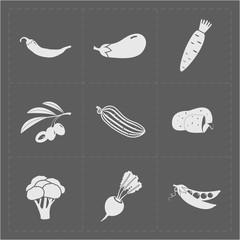 Vegetable Icon Set