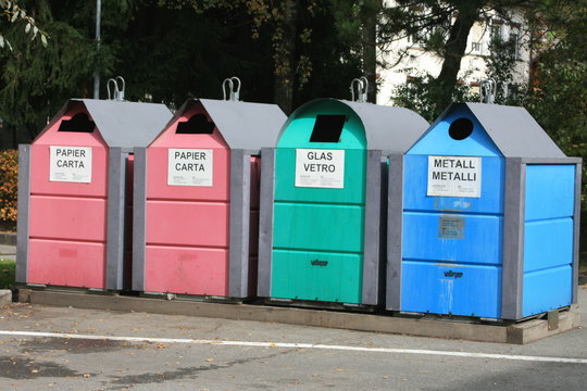 M&uuml;llentsorgung, M&uuml;llcontainer