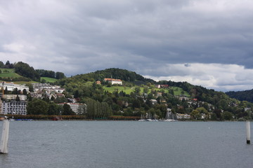Fototapeta na wymiar Landscape Lucerne