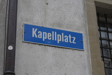 Kapelplatz street in Lucerne