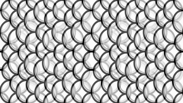 Seamless loop animation background with uncolored tiles
