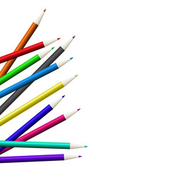 Colored pencils for drawing