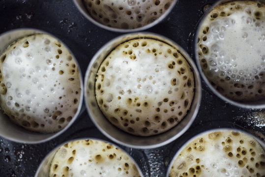 Food: Homemade Crumpets serie
