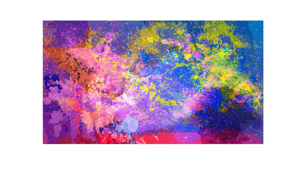purple-blue splatter grunge