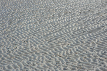 Fototapeta na wymiar texture of the sand on the coast