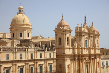The Dome of Noto on Sicily. Italy