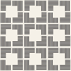 Seamless pattern with stripes. Vector abstract background. Stylish lattice structure