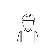 construction worker avatar icon