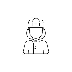 woman cook avatar icon