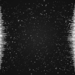 Music equalizer on black abstract background