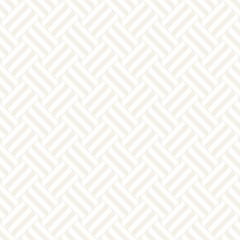 Vector Seamless Pattern. Modern Stylish Interlacing Lines Texture. Geometric Striped Ornament.