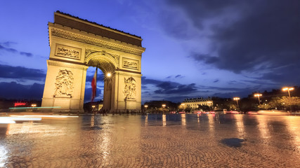 Fototapeta premium Paris - Arc de Triomphe