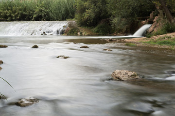 River world on your way through the town of Lietor 
