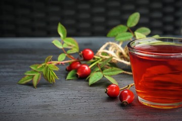 Rose hip tea