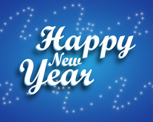 Happy new 2018 year. Greetings card. Colorful design. Vector illustration.