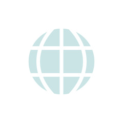 Vector of global icon