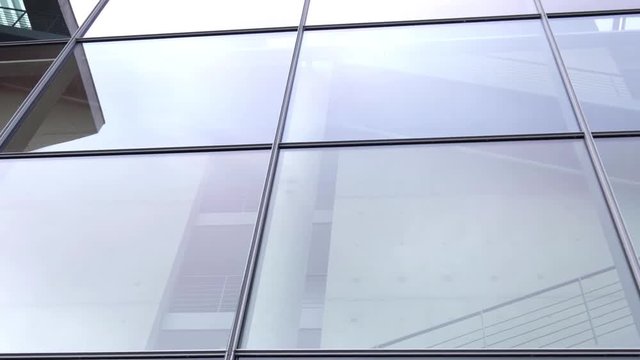 modern office building glass facade