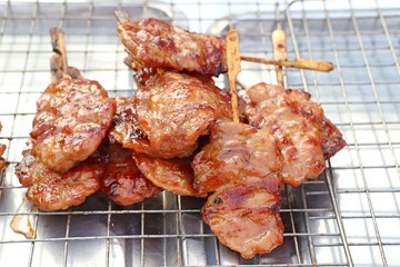 pork roast on street food