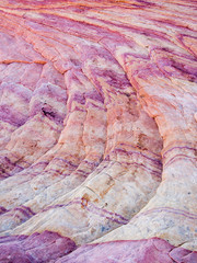 Fototapeta premium Closeup image of sandstone, Valley of Fire, Nevada, USA
