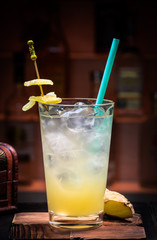 A cocktail at the bar