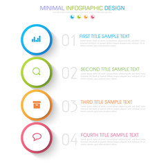 Infographic Elements with business icon on full color background  process or steps and options workflow diagrams,vector design element eps10 illustration