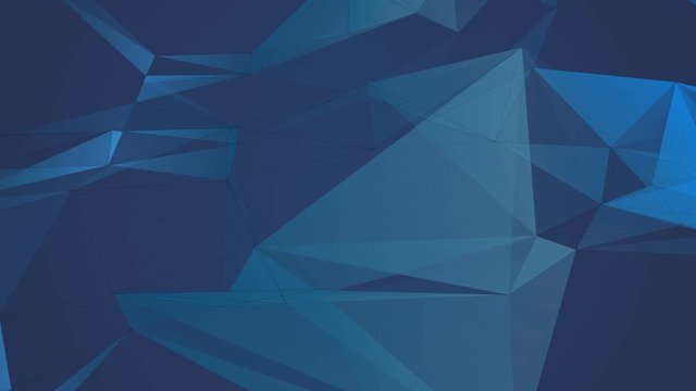 polygon cloud wave background