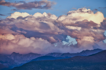 Rocky Mountain National Park Thunderstorm