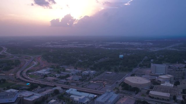 Aerial Alabama Birmingham July 2017 Sunset 4K Inspire 2