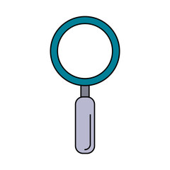 magnifying glass icon image vector illustration design 