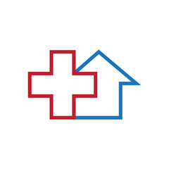 house health plus logo vector