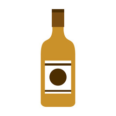 wine bottle icon image vector illustration design 